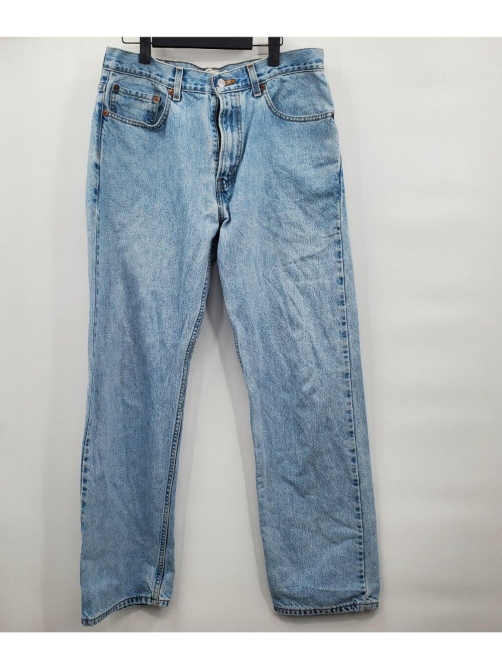 Levi's Regular Fit 505 Jeans Denim Pants Men Size 34 x 32 Faded Wash Vintage